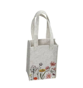 Filztasche Blumenwiese bunt