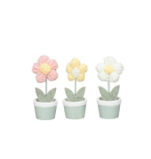 Deko Blume im Topf sortiert