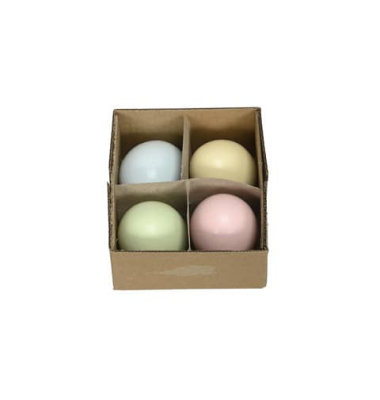Osterei 4ST pastell sortiert