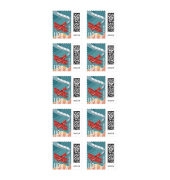 Porto ab 2025: Deutsche Post 1,10 € Briefmarken Luftpost selbstklebend