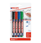 Boardmarker 360, 4-360-4-2, Pack, 4-farbig sortiert, 1,5-3mm Rundspitze