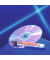 CD-Marker 8400, 4-8400-4-2, Aktionspack, rot, blau, gr&uuml;n, schwarz, 0,5-1mm Rundspitze
