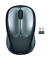 PC-Maus Wireless Mouse M235 910-002201, 3 Tasten, kabellos, USB-Funk, Unifying-Funktion, Laser, grau