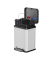 Tretabfalleimer Öko duo Plus M 32 x 43 x 34 cm (B x H x T) 2 x 9l Edelstahl edelstahl