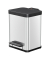 Tretabfalleimer Öko duo Plus M 32 x 43 x 34 cm (B x H x T) 2 x 9l Edelstahl edelstahl