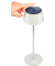 Akku + Solar Tischlampe weiß 2,0 Watt