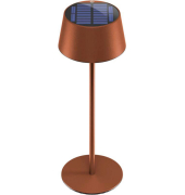 Akku + Solar Tischlampe bronze 2,0 Watt