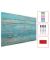 Magnettafel Blaues Brett 60,0 x 40,0 cm