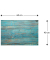 Magnettafel Blaues Brett 60,0 x 40,0 cm