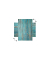 Magnettafel Blaues Brett 60,0 x 40,0 cm