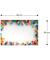 Magnettafel Bausteine 60,0 x 40,0 cm