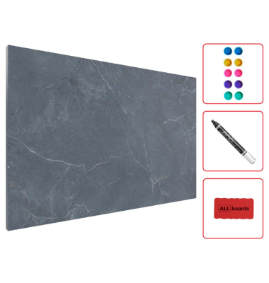 Magnettafel Anthrazit Marmor 60,0 x 40,0 cm anthrazit