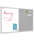 Kombitafeln TMK64GREY, Kork/Whiteboard, Holz