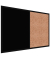 Kombitafeln TMK64_0001, Kork/Whiteboard, Holz