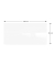 Glas-Magnettafel Premium 240,0 x 120,0 cm perlweiß