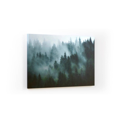 Magnettafel CANVASboards Wald im Nebel 90,0 x 60,0 cm