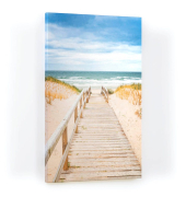 Magnettafel CANVASboards Weg zum Strand 90,0 x 60,0 cm