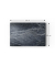 Magnettafel DARKSTONE 60,0 x 40,0 cm