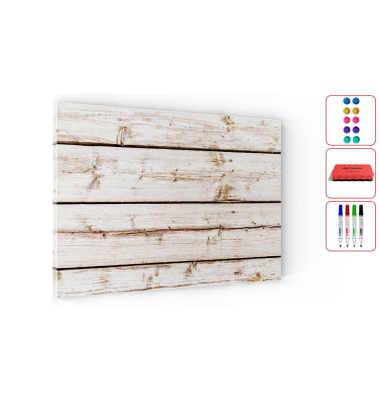 Magnettafel HELLES HOLZ 60,0 x 40,0 cm