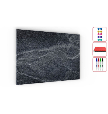 Magnettafel DARKSTONE 90,0 x 60,0 cm