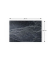 Magnettafel DARKSTONE 90,0 x 60,0 cm