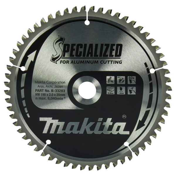 0088381422154 - B-33283 Kreissägeblatt 1900 mm 60 Zähne 0088381422154 Makita 0088381422154 - B-33283 Kreissägeblatt 1900 mm 60 Zähne 0088381422154 Makita