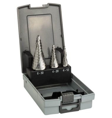HSS Stufenbohrer-Set, 3-teilig