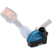 Absaughaube für Winkelschleifer GDE 125 EA-T