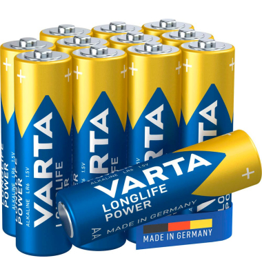 Batterien LONGLIFE Power, AA / Mignon / LR06, 1,5 Volt