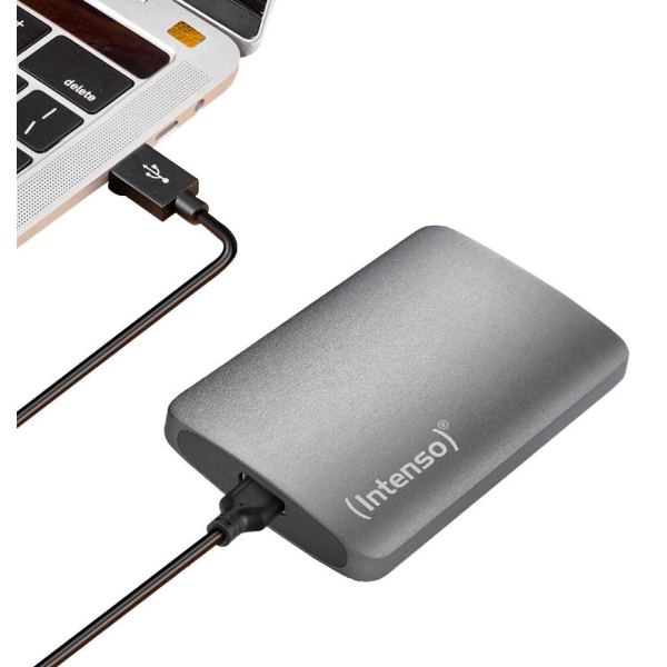 4034303035571 - 3828450 Festplatten SSD - extern externe SSD TX800  500GB USB 32 USB-C 2100MBs Alu anthra 3828450 4034303035571