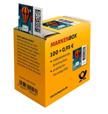 0,95 € Briefmarken Ballonpost selbstklebend 0,95 € Briefmarken Ballonpost selbstklebend