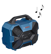 GPB 18V-6 C Baustellenradio blau
