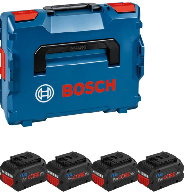 Werkzeugakkus ProCORE 18V Lithium-Ionen 4x 5,5 Ah