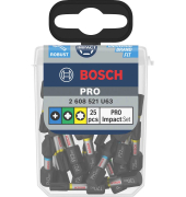 PRO Impact Bit-Set, 25-teilig