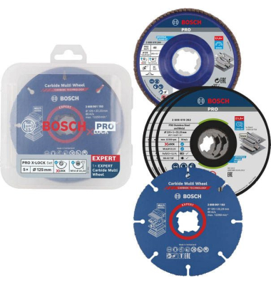 Schrupp- und Trennscheiben-Set PRO X-LOCK