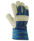 Schutzhandschuhe Top Grade 8000, Rindervollleder, beige/blau, Größe 10 / XL