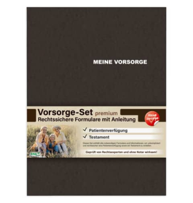 Vorsorge-Set Patientenverfüg.+Testament