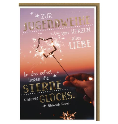 Glückwunschkarten 17525 bunt