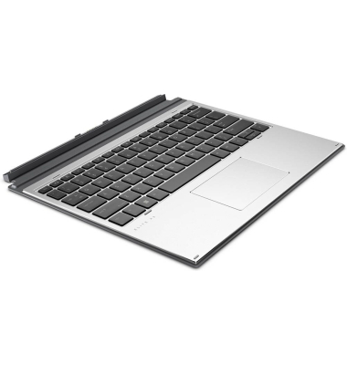 Tablet-Tastatur schwarz, silber geeignet für HP Elite x2 G8 Premium