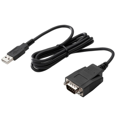 USB ASeriell Kabel 1,2 m schwarz