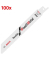 100 BOSCH S 922 HF Flexible for Wood and Metal Säbelsägeblätter