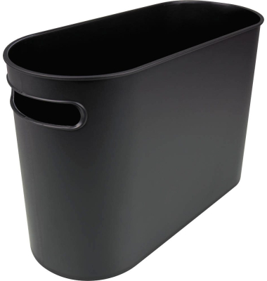 the oval Papierkorb 22,0 l schwarz