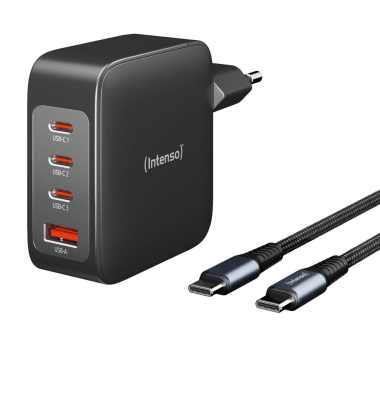 W140A3C + C520C USB-C Kabel GaN-Ladeadapter weiß, 140 Watt
