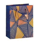 Geschenktasche 70010 11742, Dreiecke, 17cm x 225mm