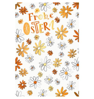 Osterkarten 13-2268 11,5x17cm 115mm x 170mm (BxH) bunt
