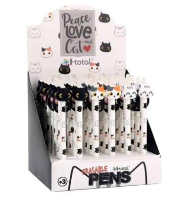 Tintenroller radierbar Cats