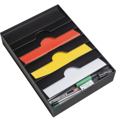 Schubladeneinsatz schwarz