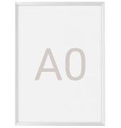  Klapprahmen MAULsolid silber 87,5 x 123,5 cm