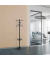 Kleiderständer MAULsaphir 9401090 schwarz Metall 8 Haken 38,0 x 171,0 cm