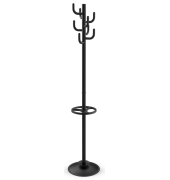 Kleiderständer MAULpolaris 9402090 schwarz Metall 8 Haken 36,5 x 177,0 cm